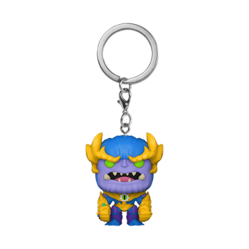 Funko POP Pocket! Vinyl Schlüsselanhänger - MARVEL Mech Strike Monster Hunter Thanos - 4cm